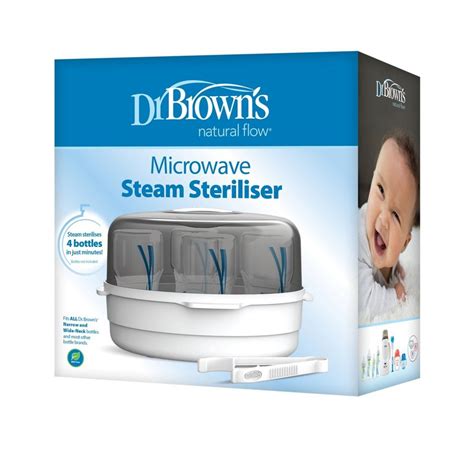 dr brown steriliser|Dr. Browns Baby Bottle Microwave Steam Sterilizer